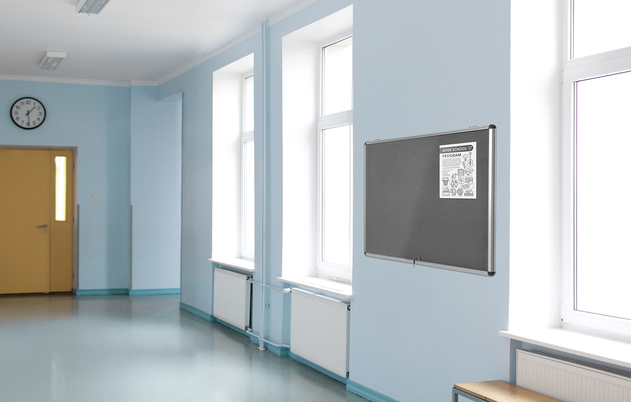 Enclore Fire Retardant Lockable Board