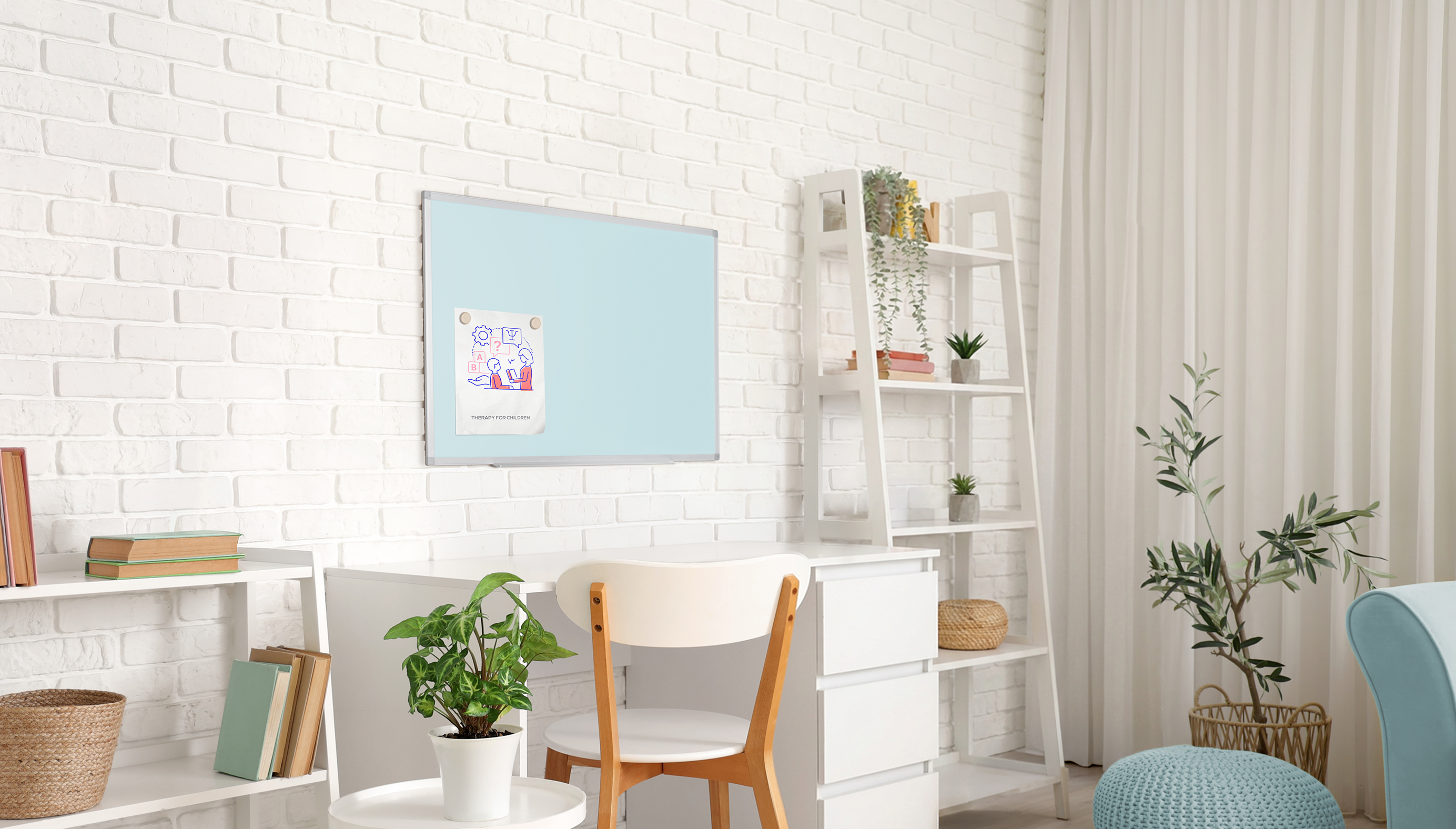 Ayda Magnetic Colour Writing Board