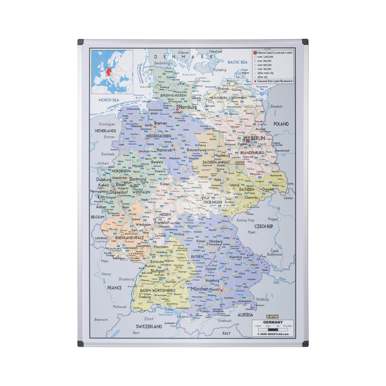 Magnetic Map Boards