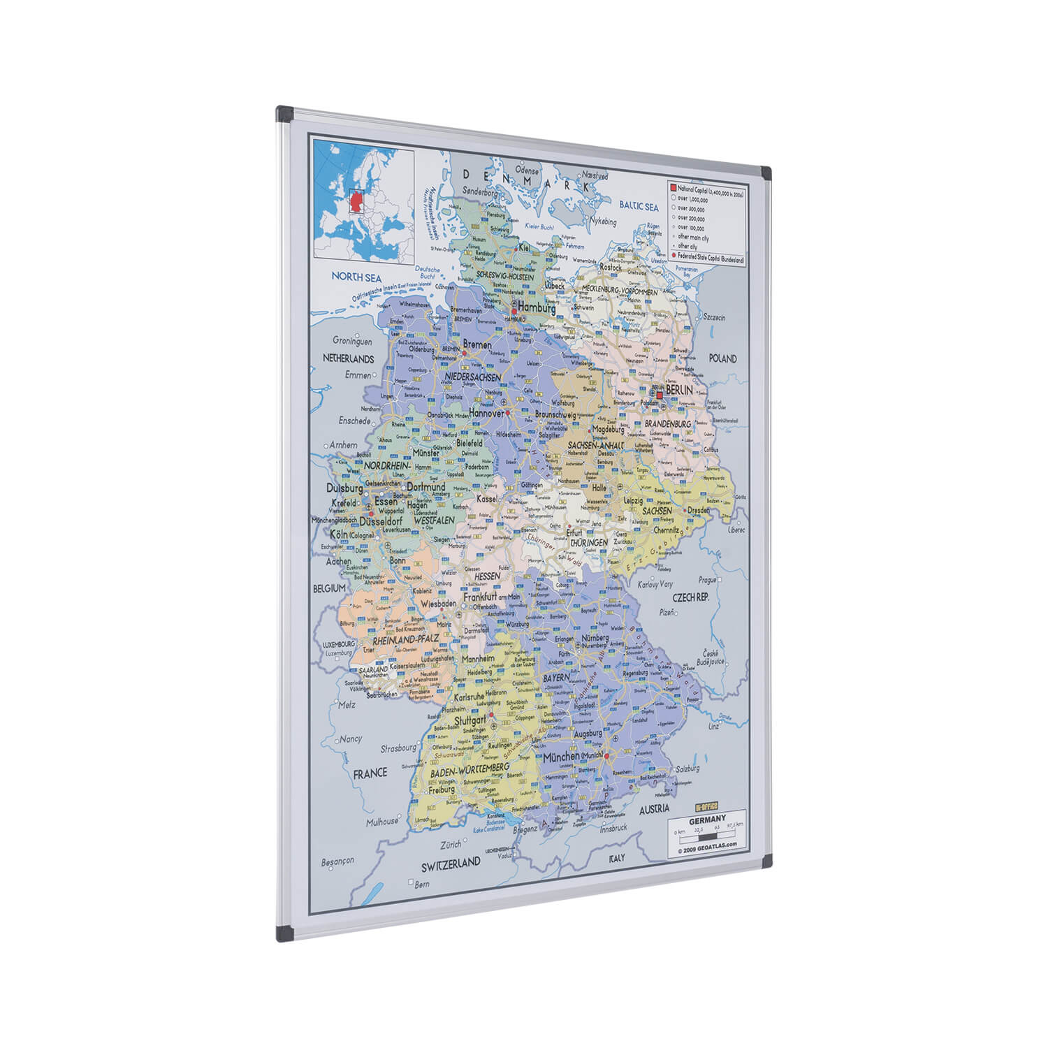 Magnetic Map Boards