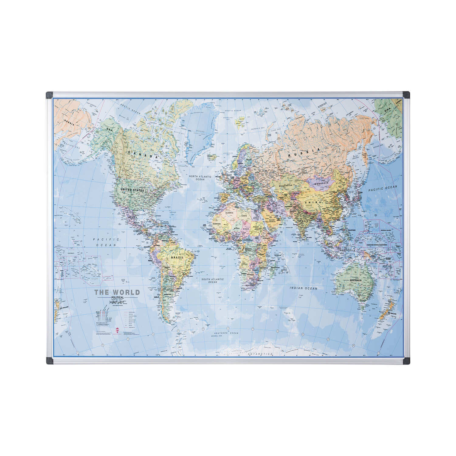Magnetic Map Boards