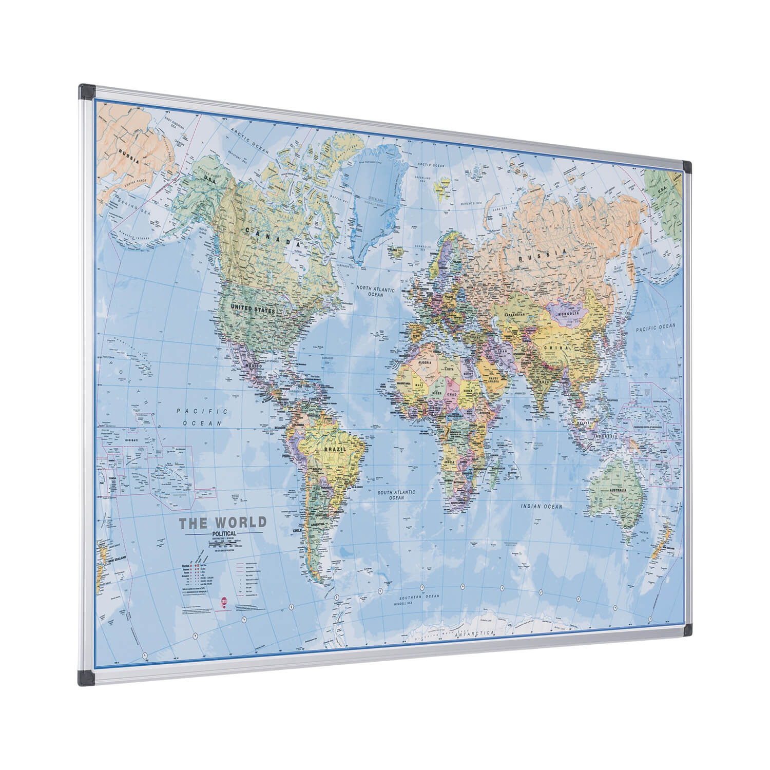 Magnetic Map Boards